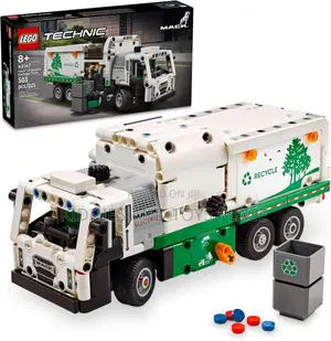 Lego Technic Mack Lr Electric Garbage Truck Biulding Set - 42167