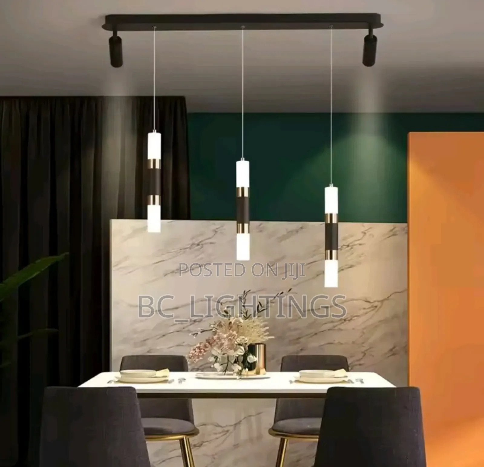 Modern Led Chandelier Light With Spotlight