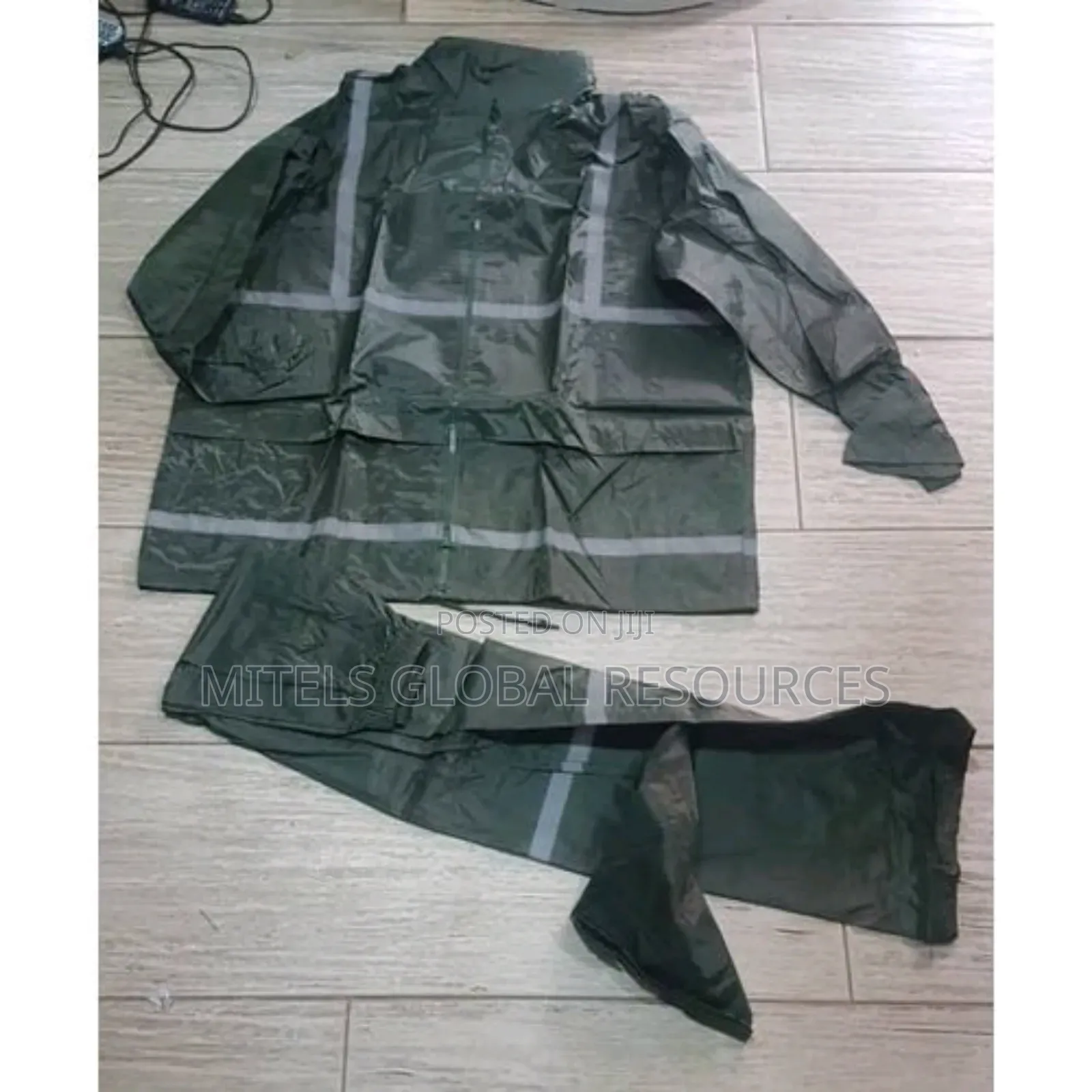 Reflective Polyester Raincoat