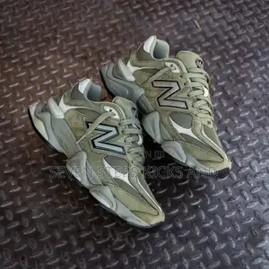 Cop the New Balance 9060 Dark Olive Luxury Sneakers