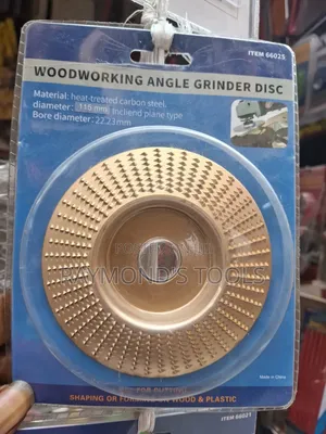 Woodworking Angle Grinder Disc, for Cutting,Shaping and Forming Wood