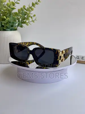 Trendy Rectangular Off-White Sunglasses- Available in 3 Colors