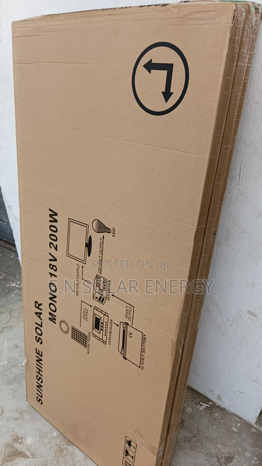 200watts/12v Bona Panel Available