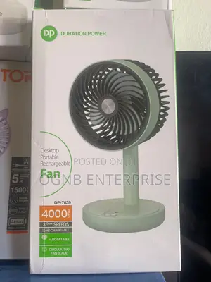 Dp Rechargeable Fan 7639