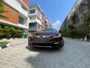 Honda Accord EX-L V-6 4dr Sedan w/Navigation (3.5L 6cyl 6A) 2014 Maroon