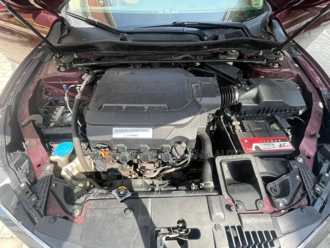 Honda Accord EX-L V-6 4dr Sedan w/Navigation (3.5L 6cyl 6A) 2014 Maroon