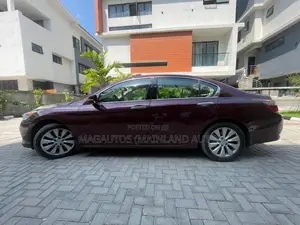 Honda Accord EX-L V-6 4dr Sedan w/Navigation (3.5L 6cyl 6A) 2014 Maroon