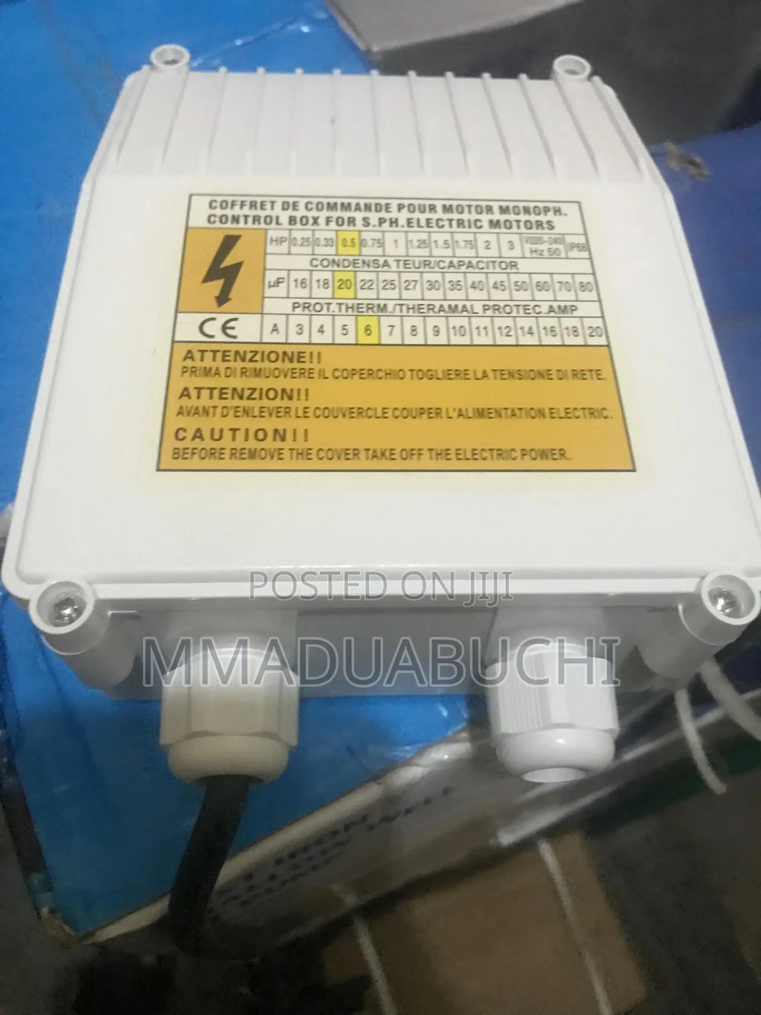 Half Horsepower Control Panel for Submersible Pump