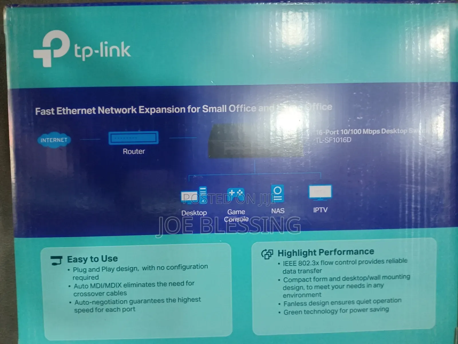 Tp_link 16port MBPS Desktop Switch