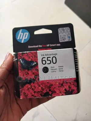 Hp 650 Black Original Ink Advantage Cartridge