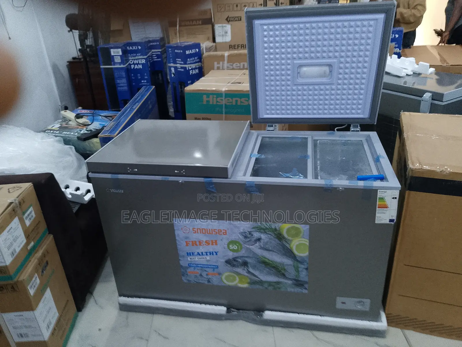 Snowsea 420l Chest Freezer Bd600g
