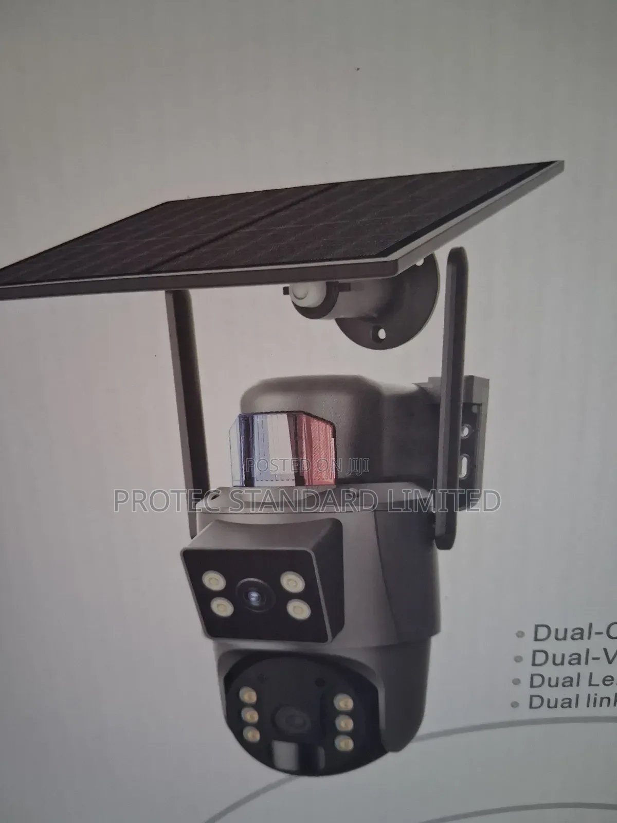 CCTV Solar 4g Camera Ubox Double Lens