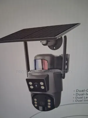 CCTV Solar 4g Camera Ubox Double Lens