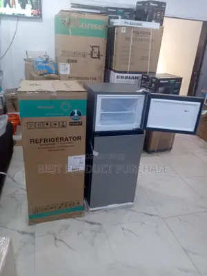 New Hisense 172dr 124l Double Door Fridge – Pay on Delivery