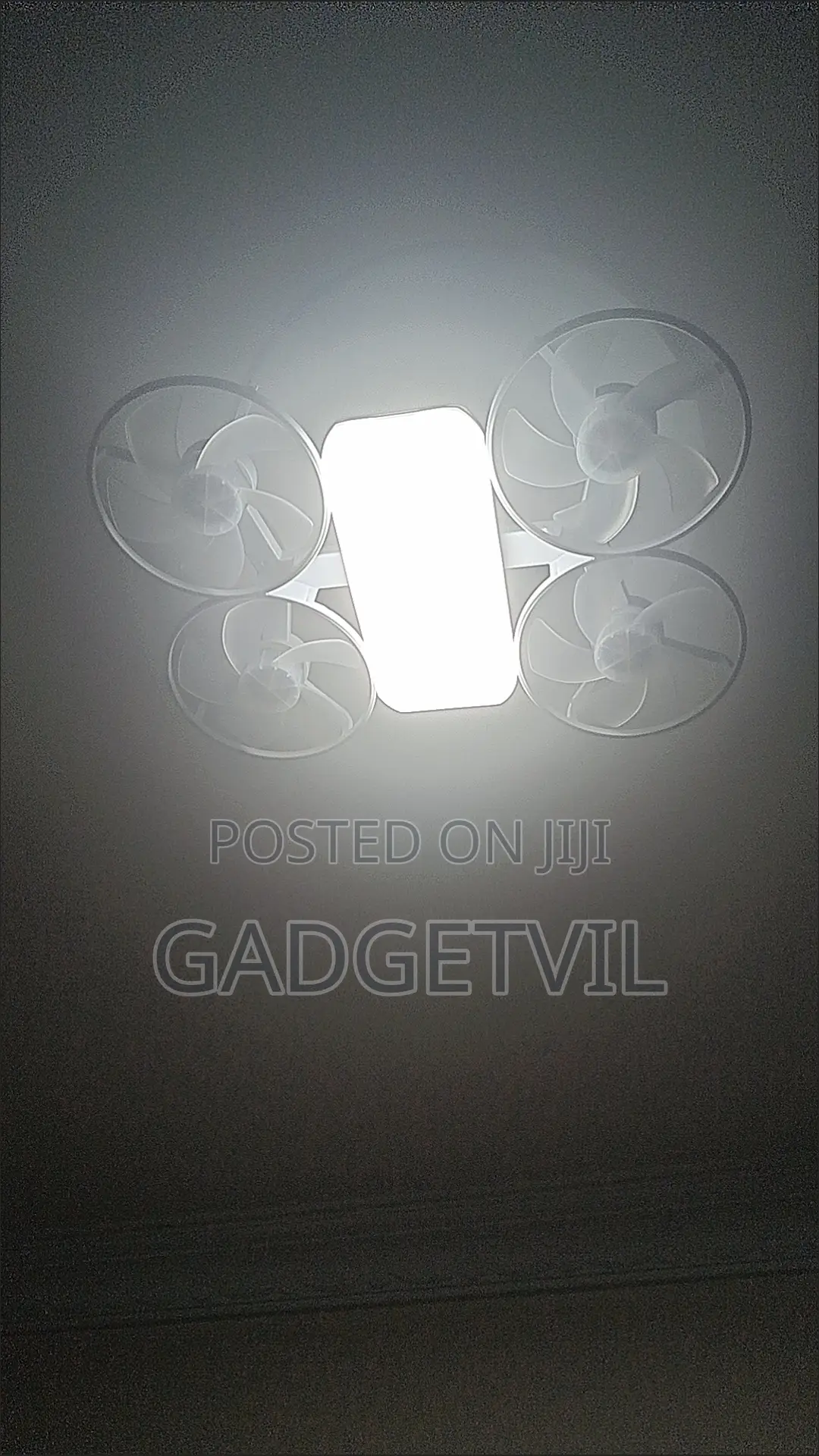Drone Style Remote Controlled Smart Silent Ceiling Led Light Fan