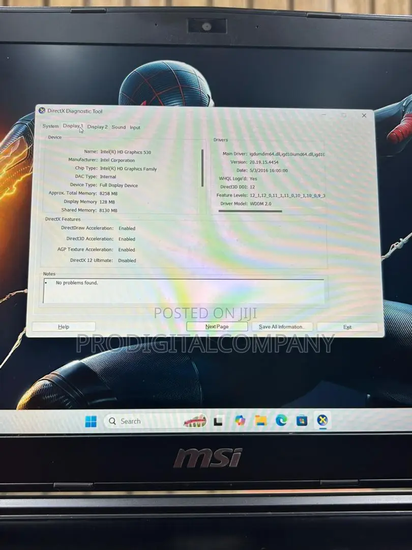 Laptop MSI GE62VR 7RF 16GB Intel Core i7 SSD 1T