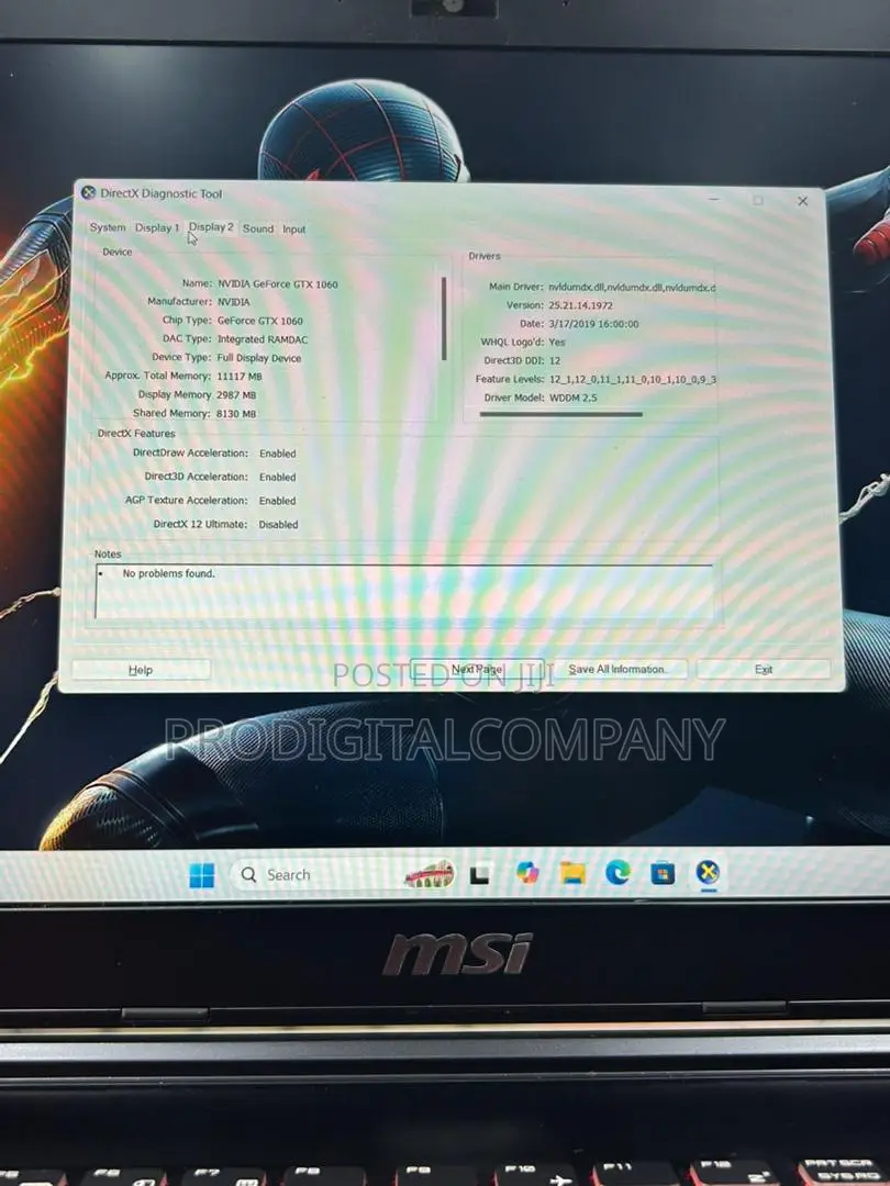 Laptop MSI GE62VR 7RF 16GB Intel Core i7 SSD 1T