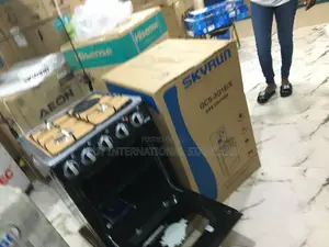 Skyrun 3 Burner Gas Cooker Plus 1 Electric