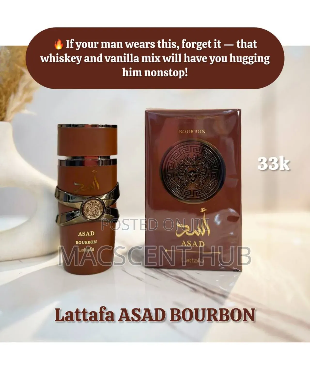 Lattafa Asad Bourbon