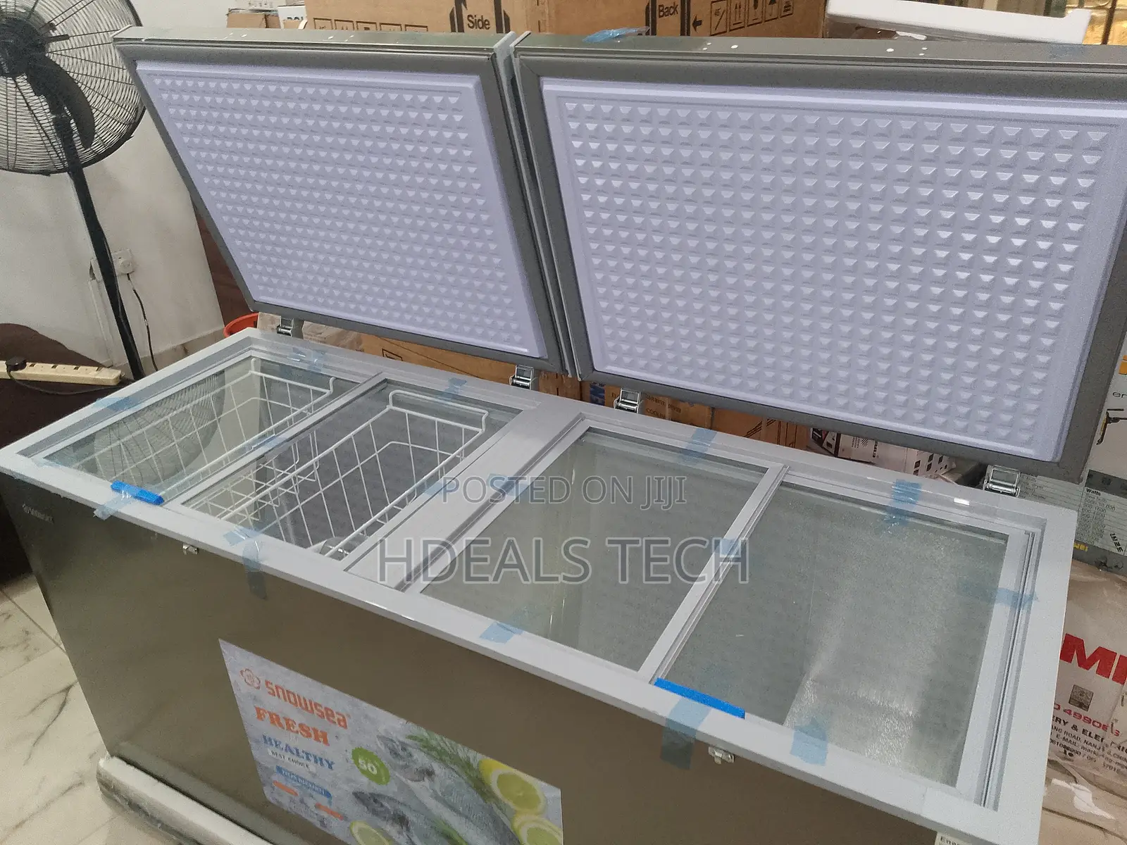 Snowsea Deep Freezer With Security Lock.