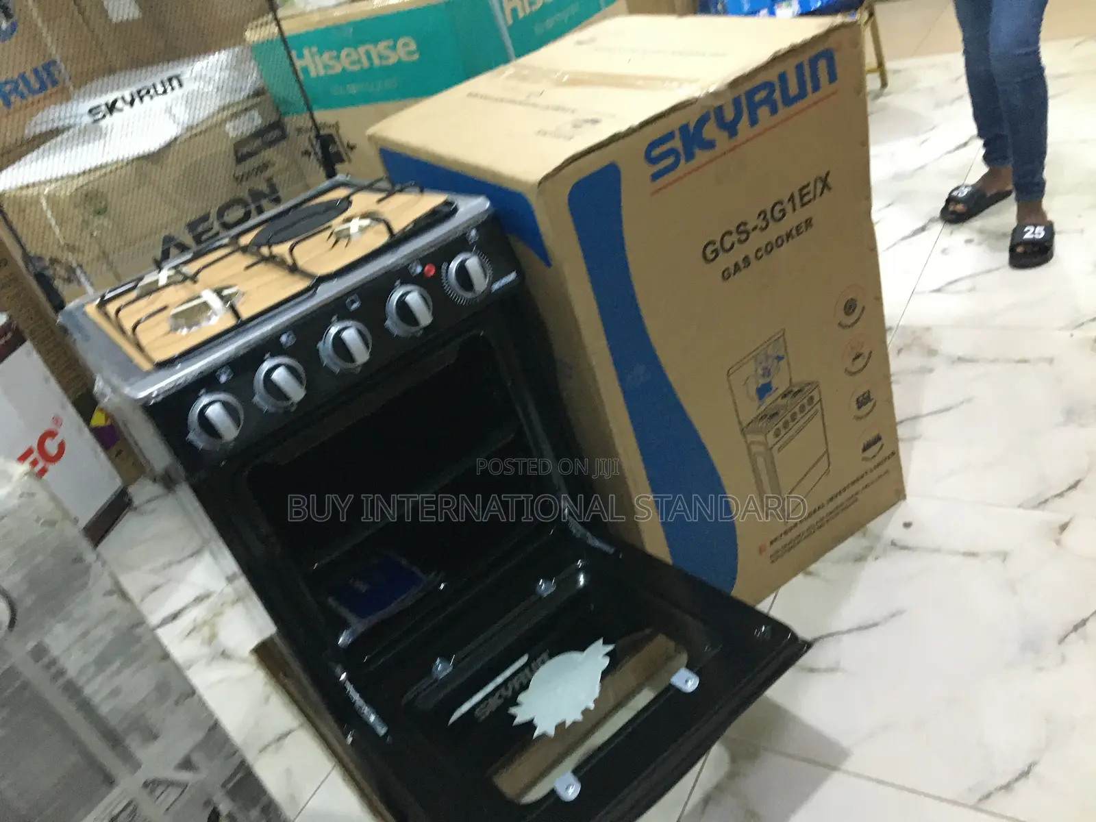 Skyrun 3+1 Standing Cooker With Timer