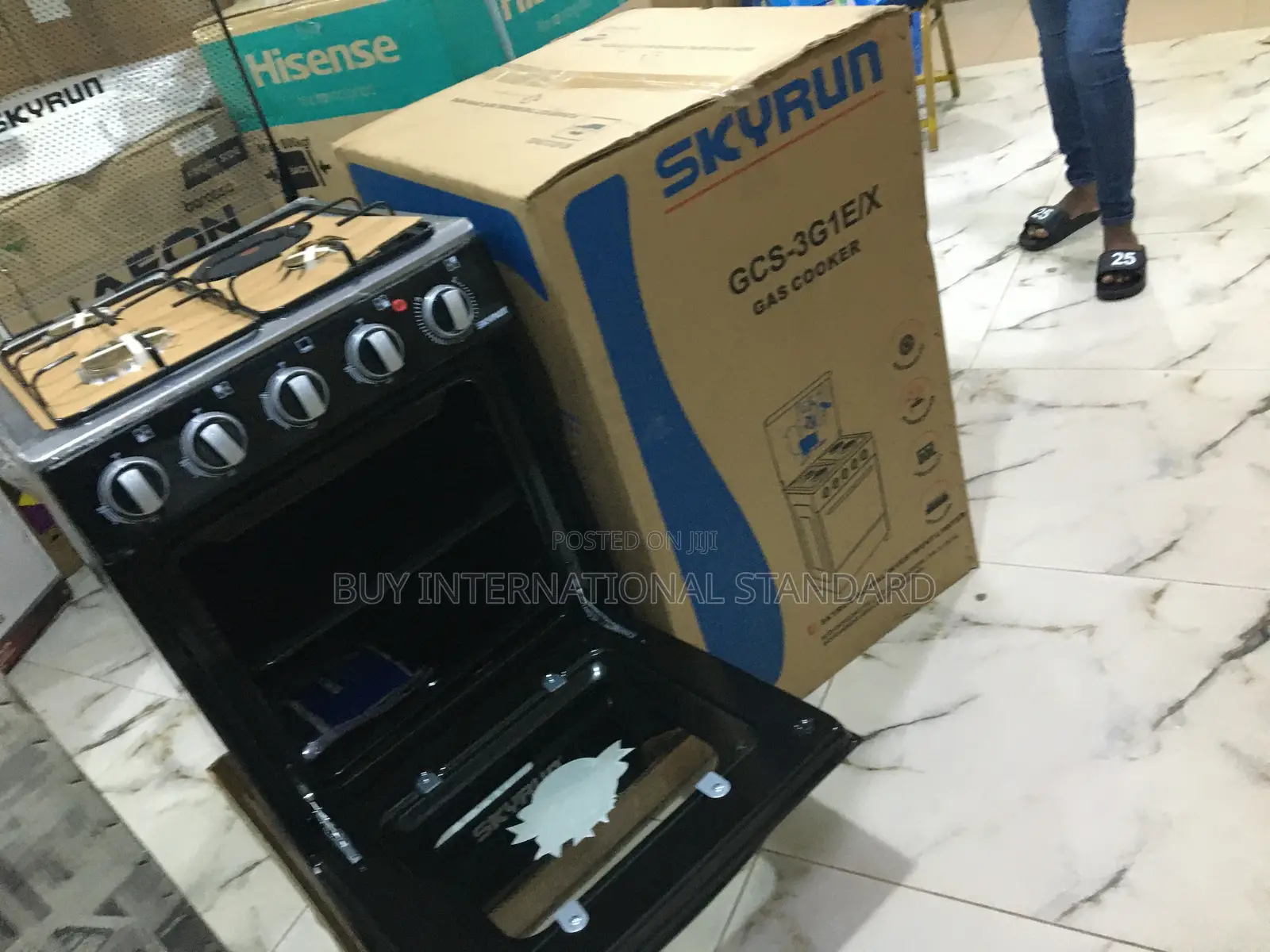 Skyrun 3+1 Standing Cooker With Timer