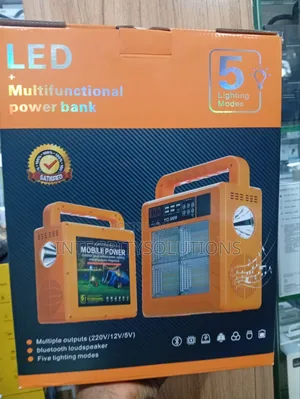 Led Multifunctional Power Bank (5 Lighting Modes)
