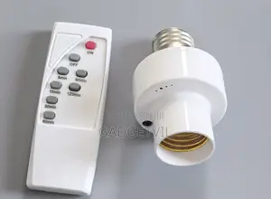 E27 Screw-in Wireless Remote Control Lamp Holder