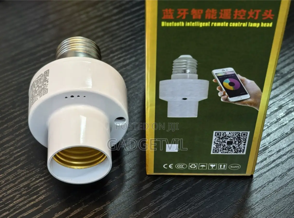 E27 Screw-in Wireless Remote Control Lamp Holder