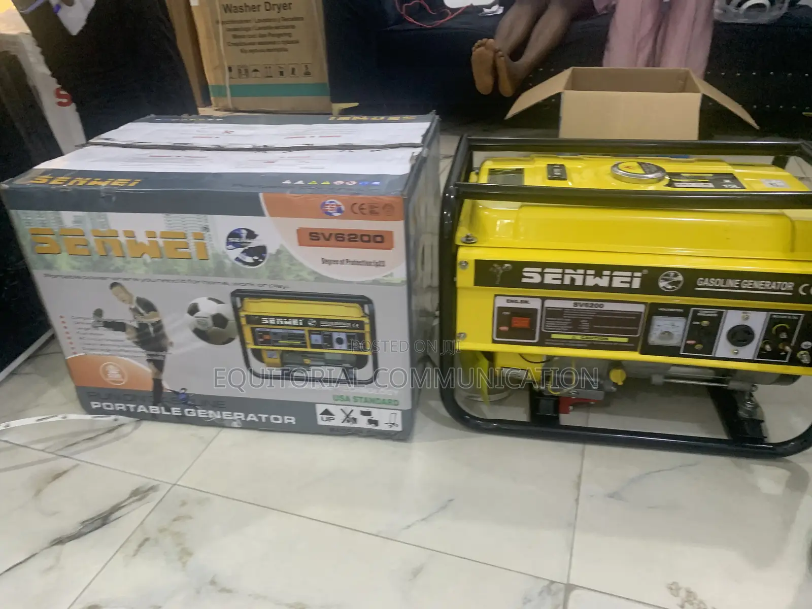 Senwei Sv6200 Strong Efficient Manual Generator