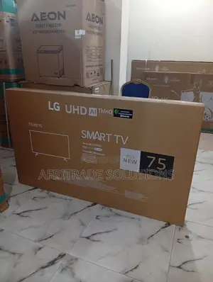 Lg 75" Smart Tv With Smart Remote