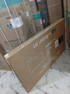 Lg 75" Smart Tv With Wide Viewing Angle