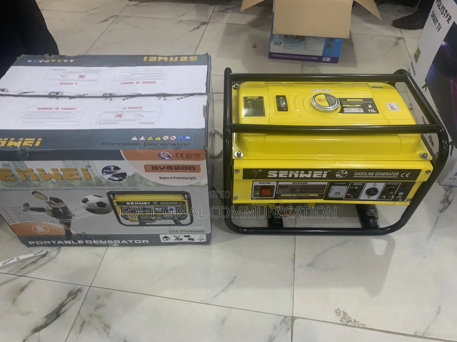 Senwei Sv6200 Generator – Perfect for Home Use