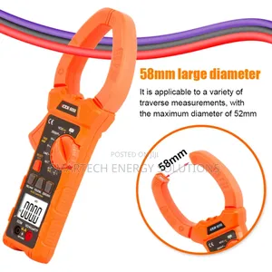 Victor 6050 Auto Range 2000a Ac/Dc Current Voltage Diode Clamp Meters