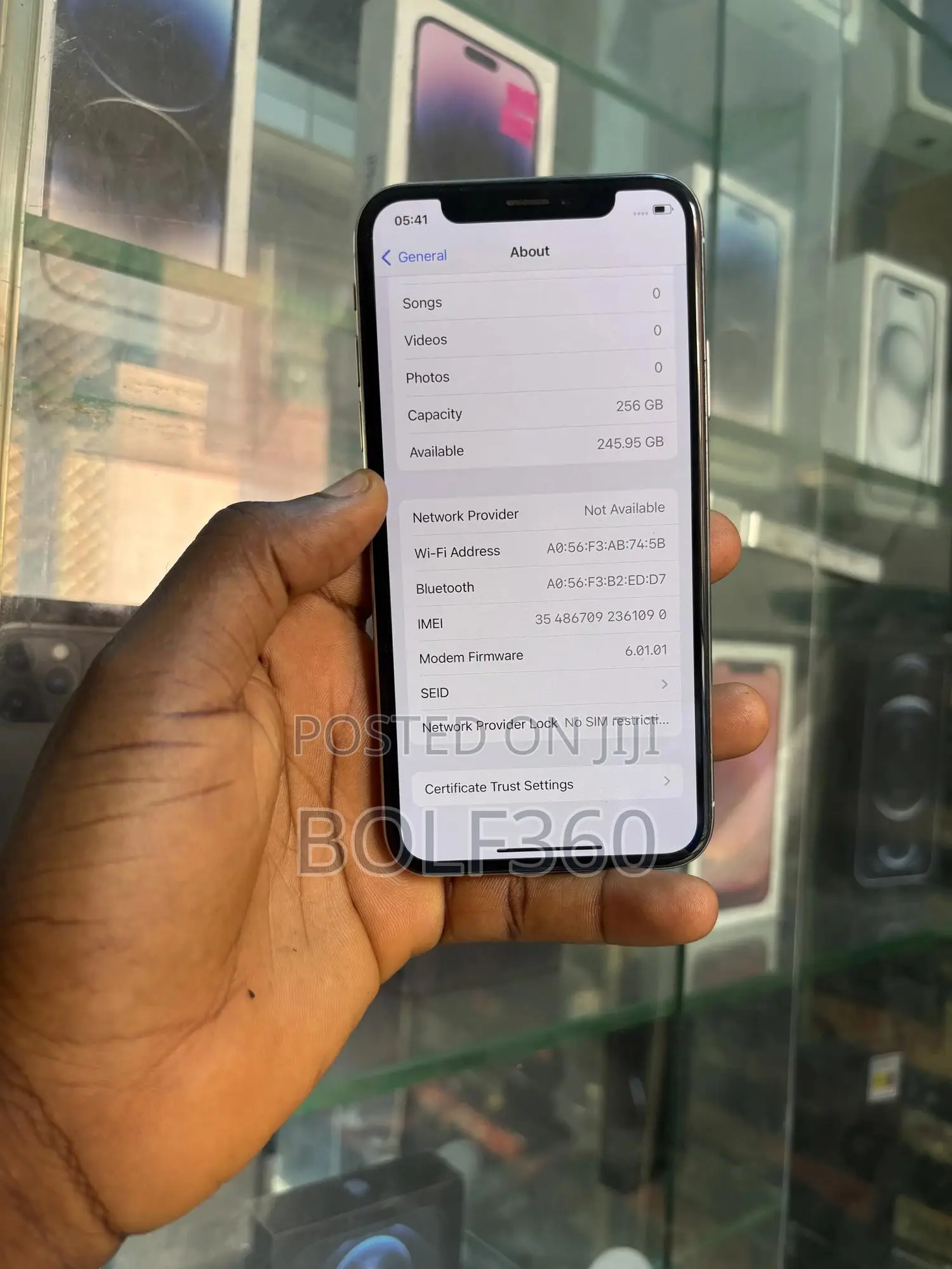 Apple iPhone X 256 GB White