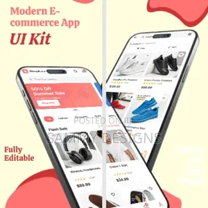 Shopease Mobile E-Commerce Template