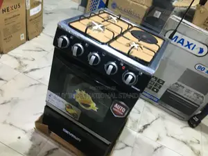 Skyrun 3+1 Gas Cooker With Durable Grates