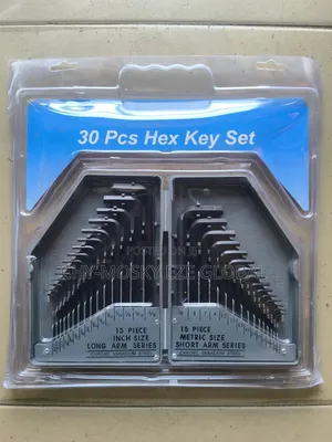 Allen Key Set Inches and Metrics (30pcs)