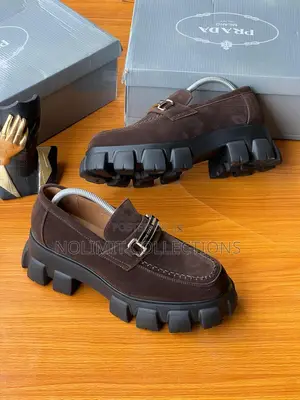 Suede Prada Loafer