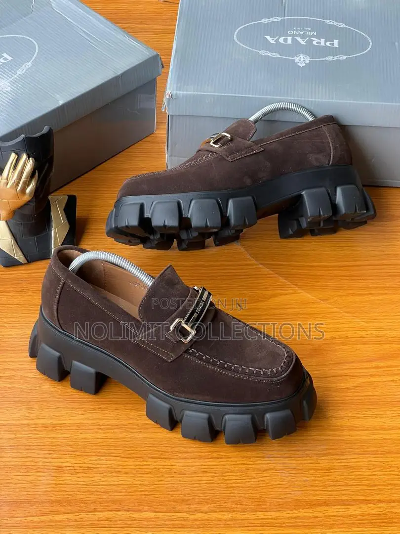 Suede Prada Loafer