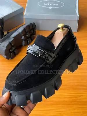 Suede Prada Loafer