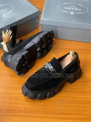 Suede Prada Loafer