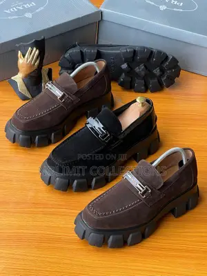 Suede Prada Loafer