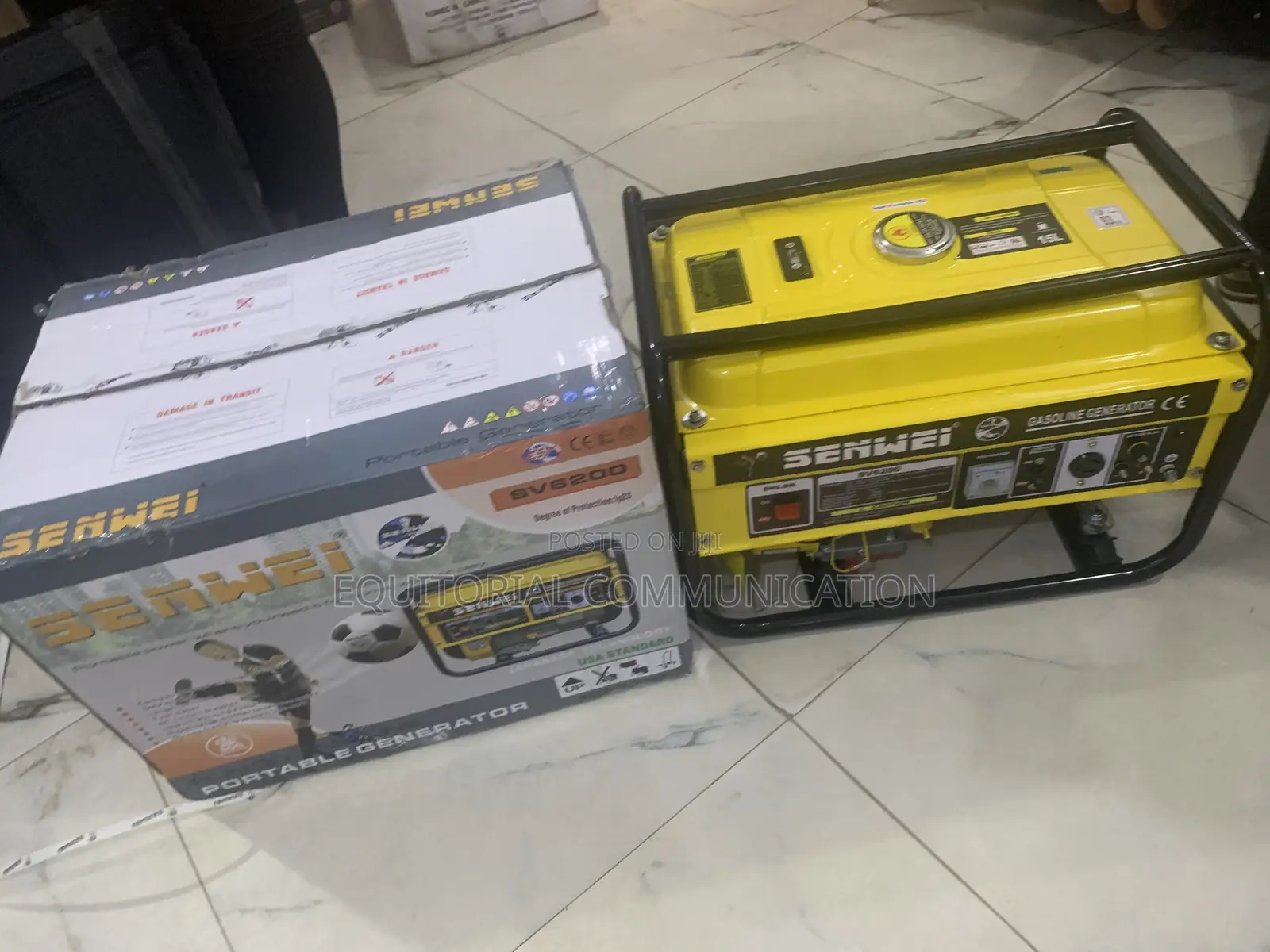 Senwei Sv6200 Manual Generator – Power Without Limits
