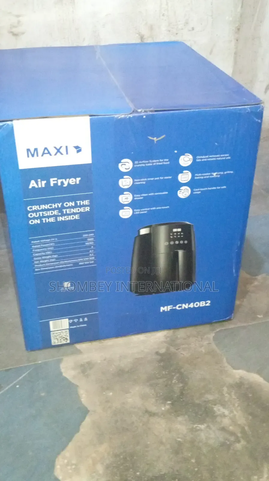 Maxi 4l Led Display Air Fryer