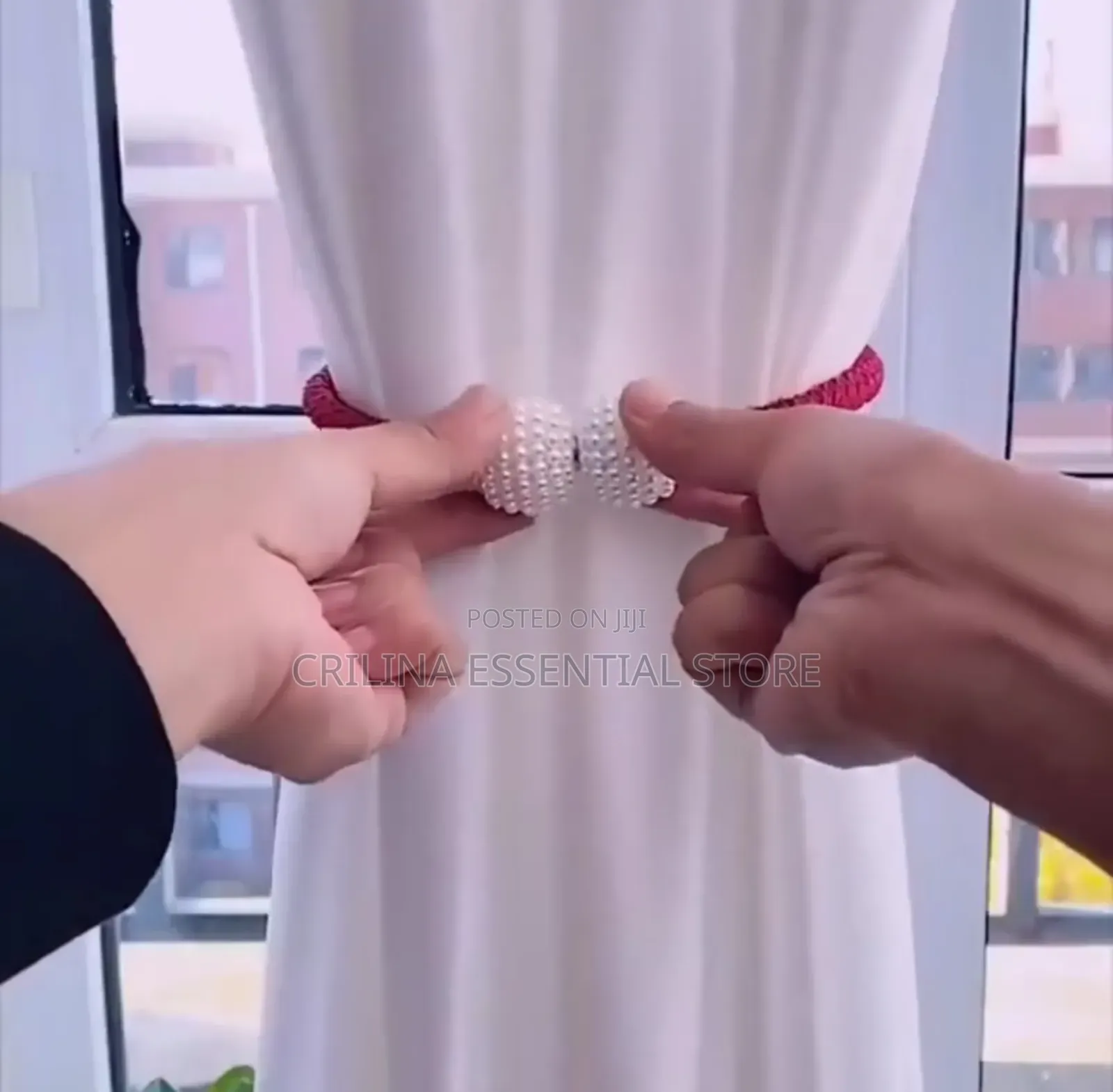 2pcs Magnetic Window Curtain Tie