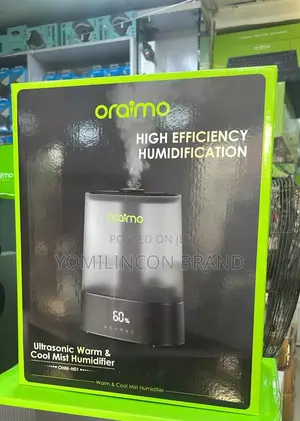 Oraimo Humidifiers for Bedroom Large Room, 6l Top Fill Cool and Warm