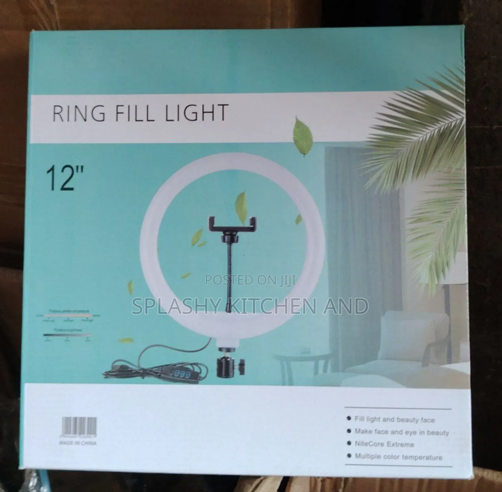 12’’ Inches Makeup Light - Ring Light With Controller Stand
