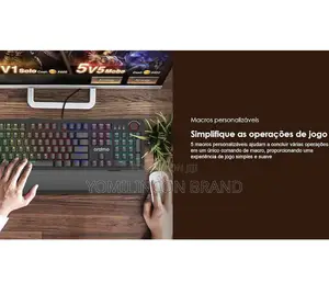 Oraimo Hyper Type Mechanical Gaming Keyboard With RGB Light Volume