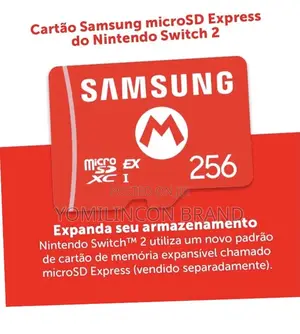 Samsung Microsd Express Card – 256gb For Nintendo Switch 2